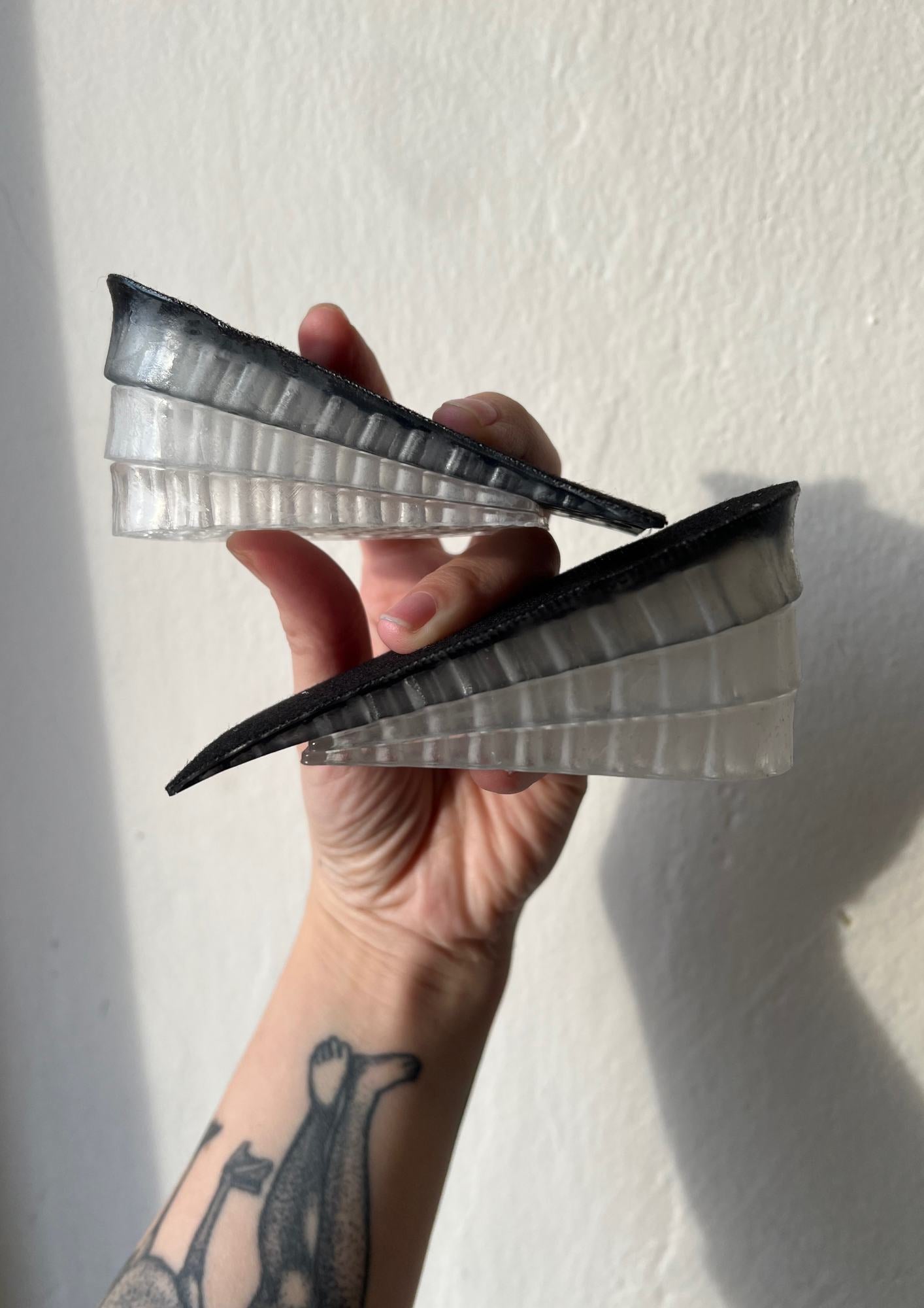 Gelové vložky pod paty DYKKA | 6 cm