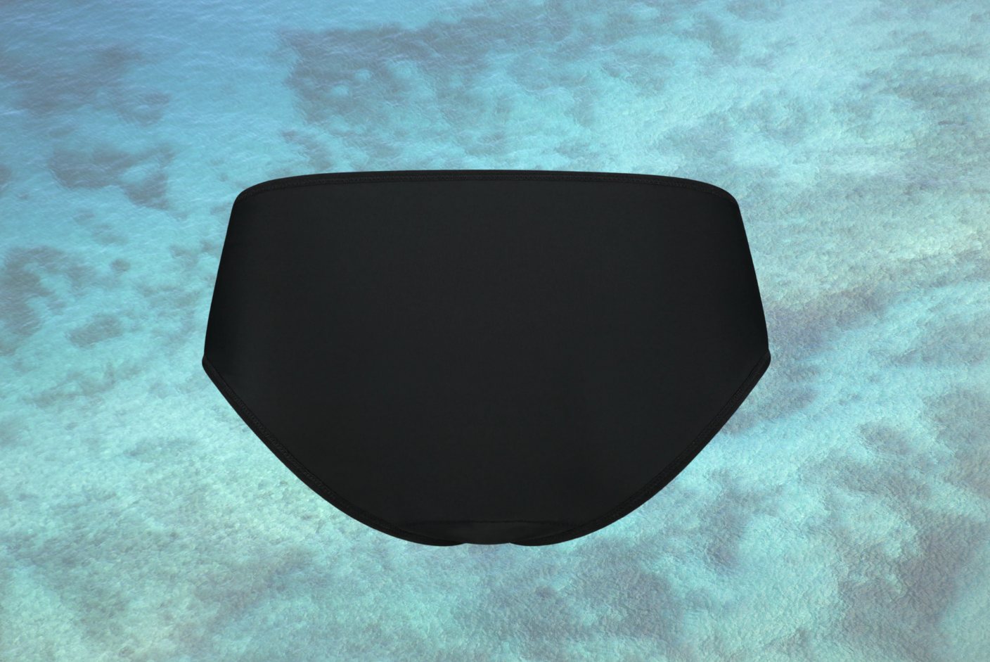 Spodní díl bikin černý