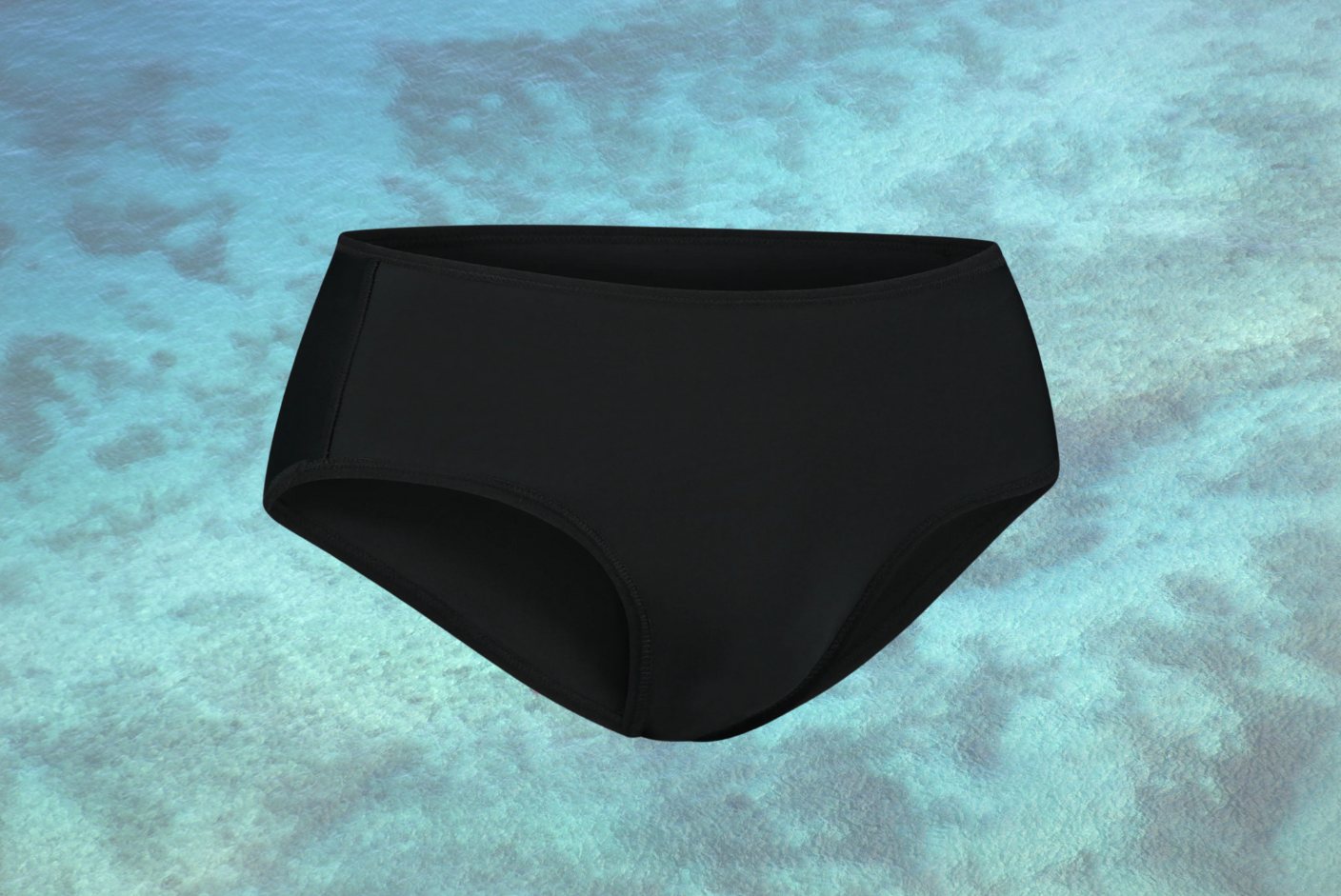 Spodní díl bikin černý