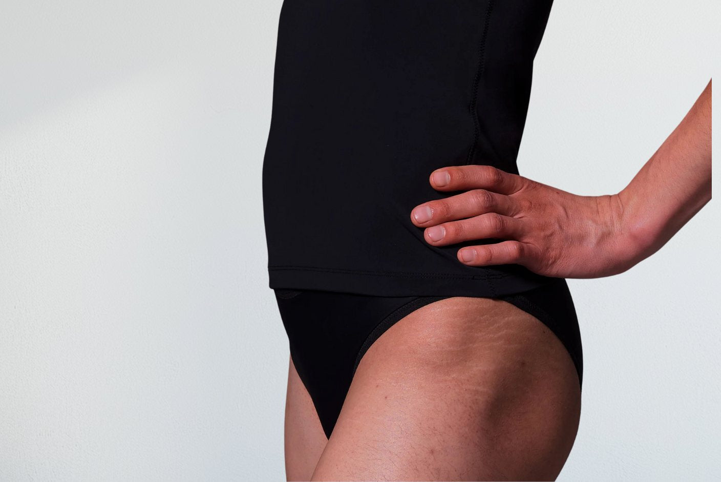 Spodní díl bikin černý