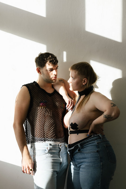 Nálepky na bradavky X rainbow