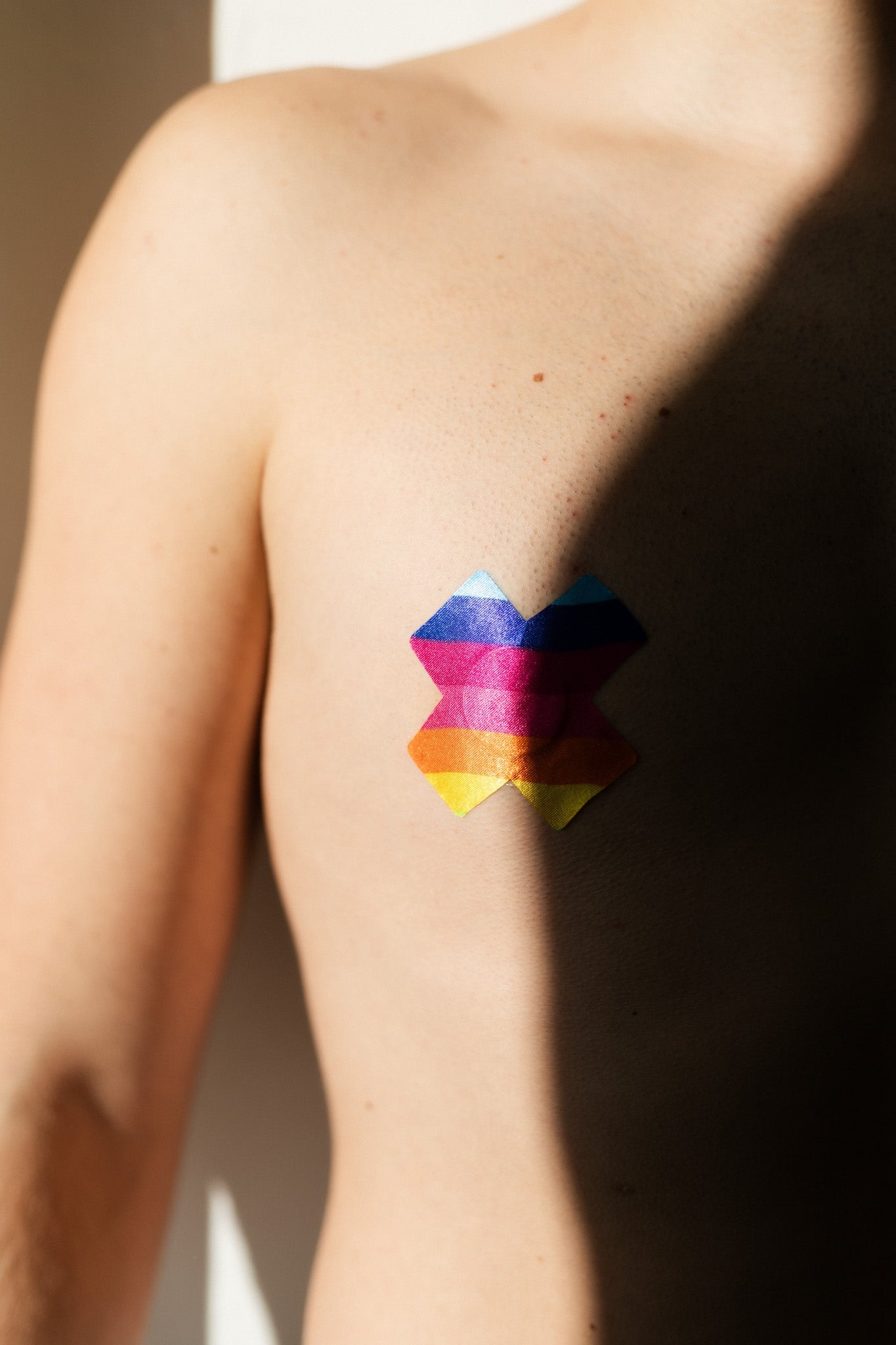 Nálepky na bradavky X rainbow