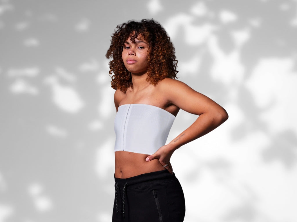 Pásový binder UNTAG (vhodný i post-op) | bílý