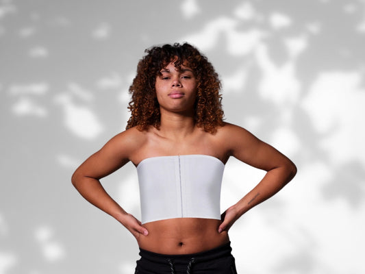 Pásový binder UNTAG (vhodný i post-op) | bílý