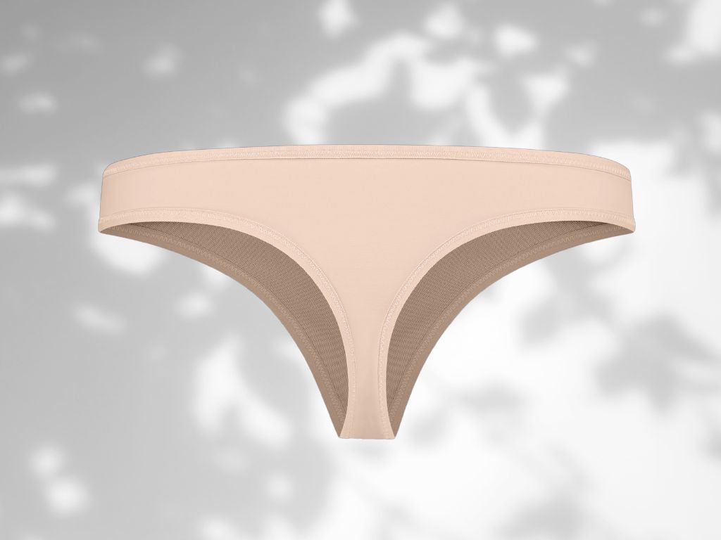 Tanga béžová | extra pevná