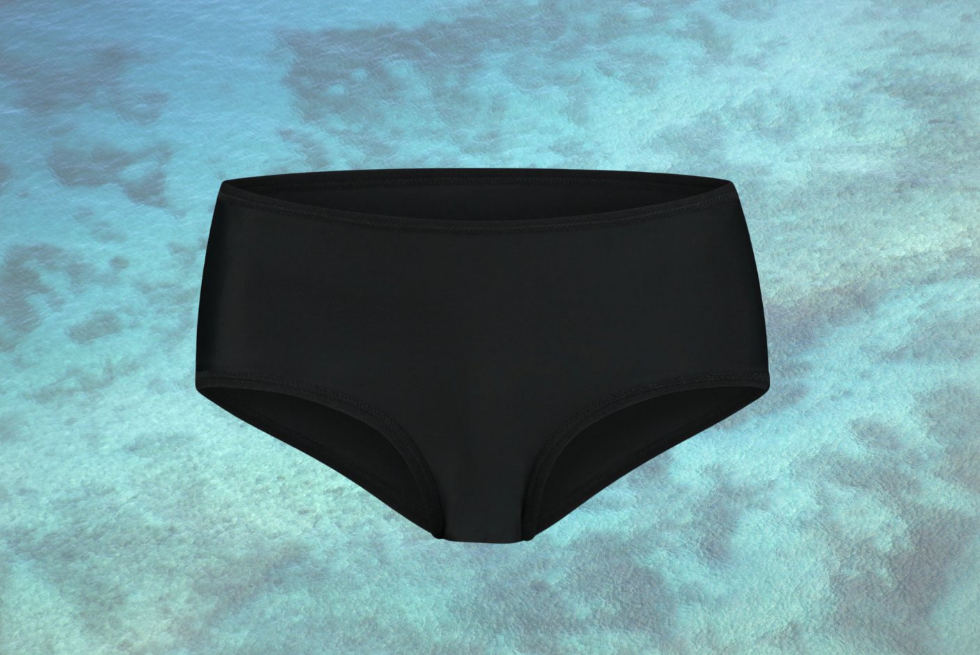 Spodní díl bikin černý