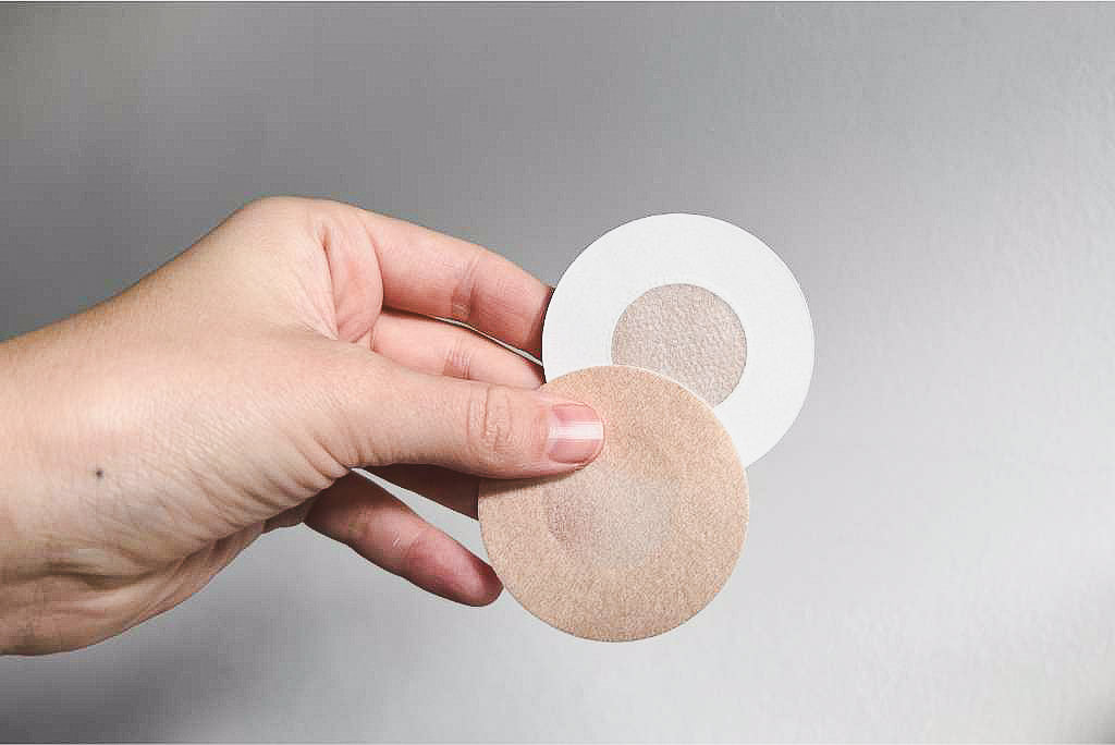 DYKKA binder tape | úzká / 7,5 cm + 10 kusů krycích nálepek | nude