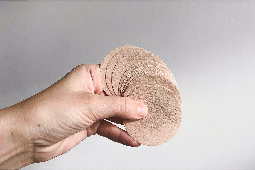 Nálepky na bradavky | 5 párů | nude