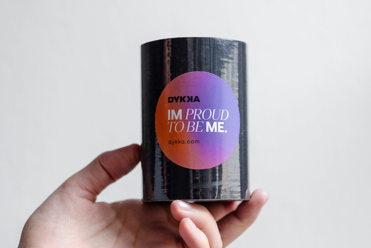 DYKKA tuck tape | široká / 10cm | černá