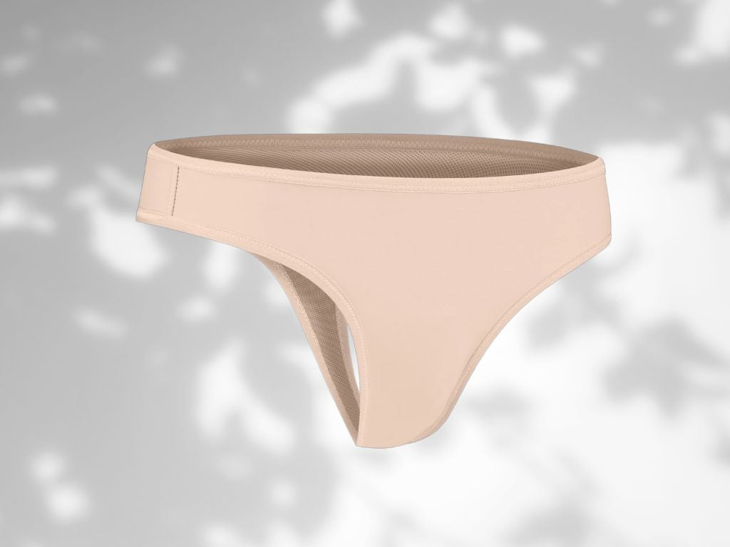 Tanga béžová | extra pevná