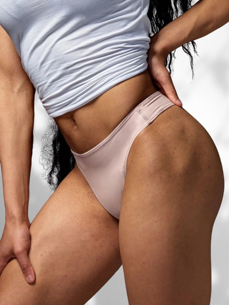 Tanga béžová | extra pevná