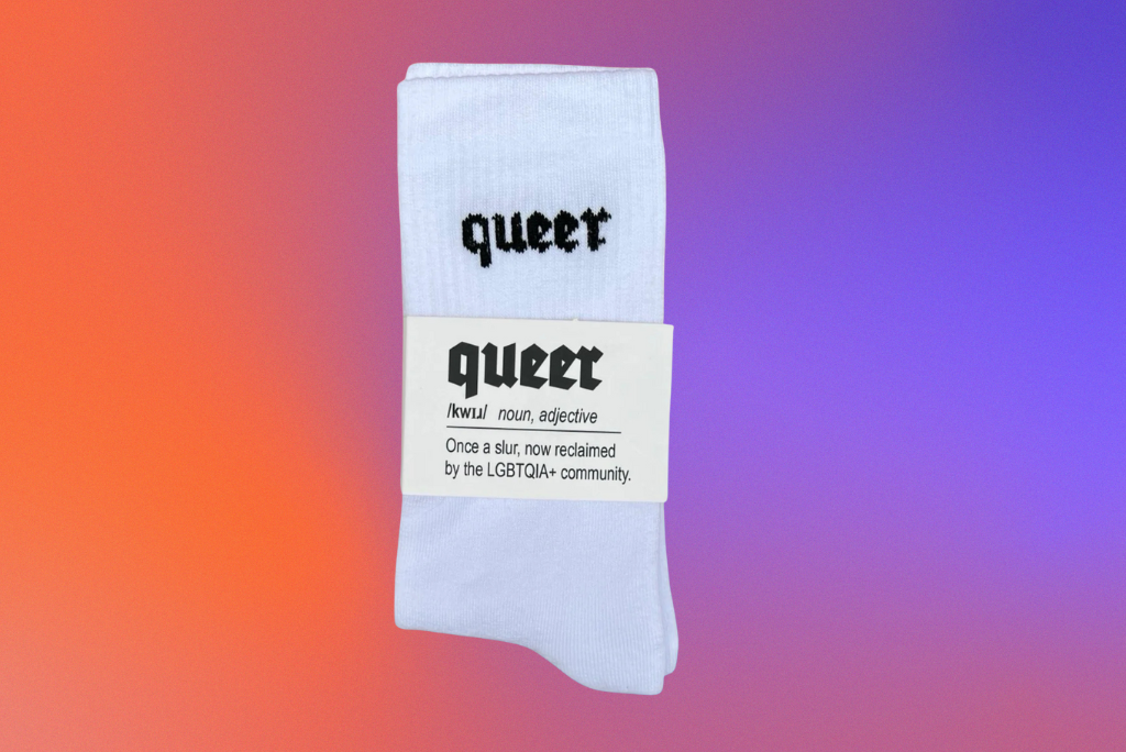 Queer socks white/black | Keller Kreuzberg
