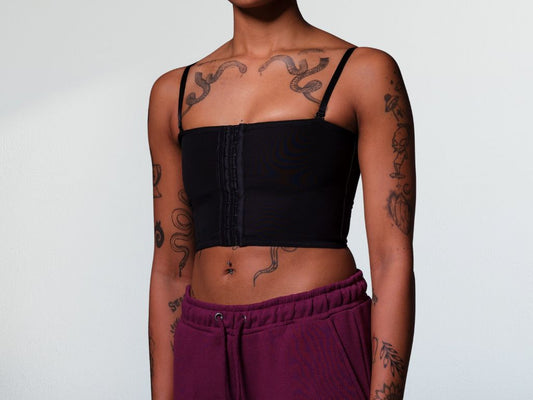 Pásový binder UNTAG (vhodný i post-op) | černý