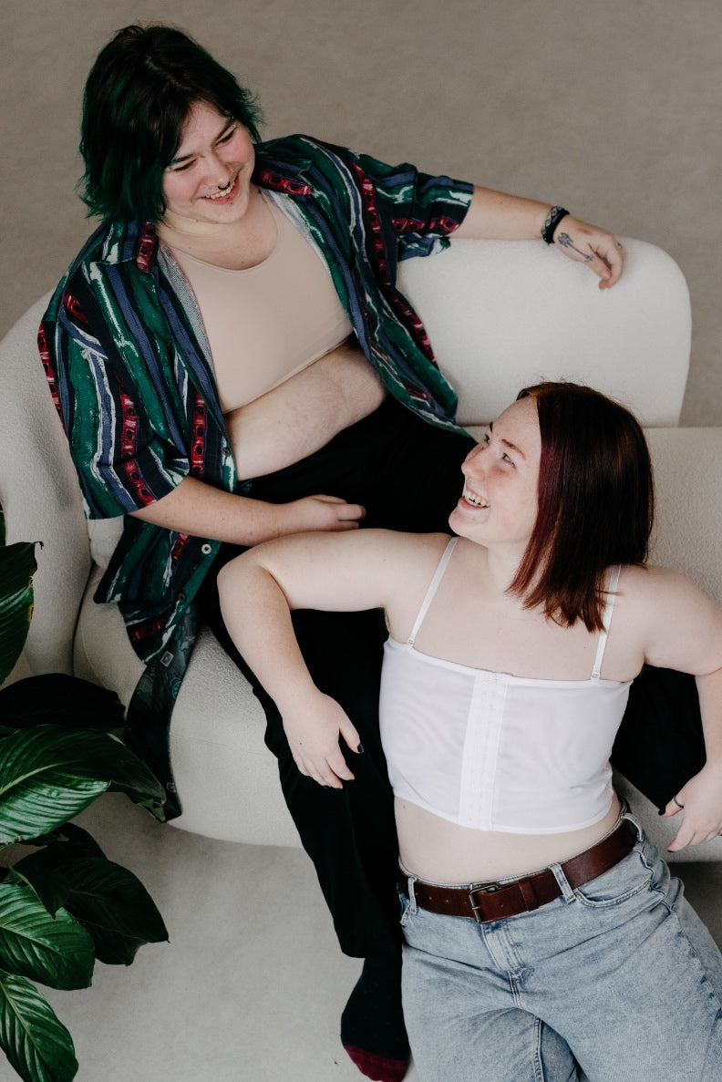 Pásový binder UNTAG (vhodný i post-op) | bílý