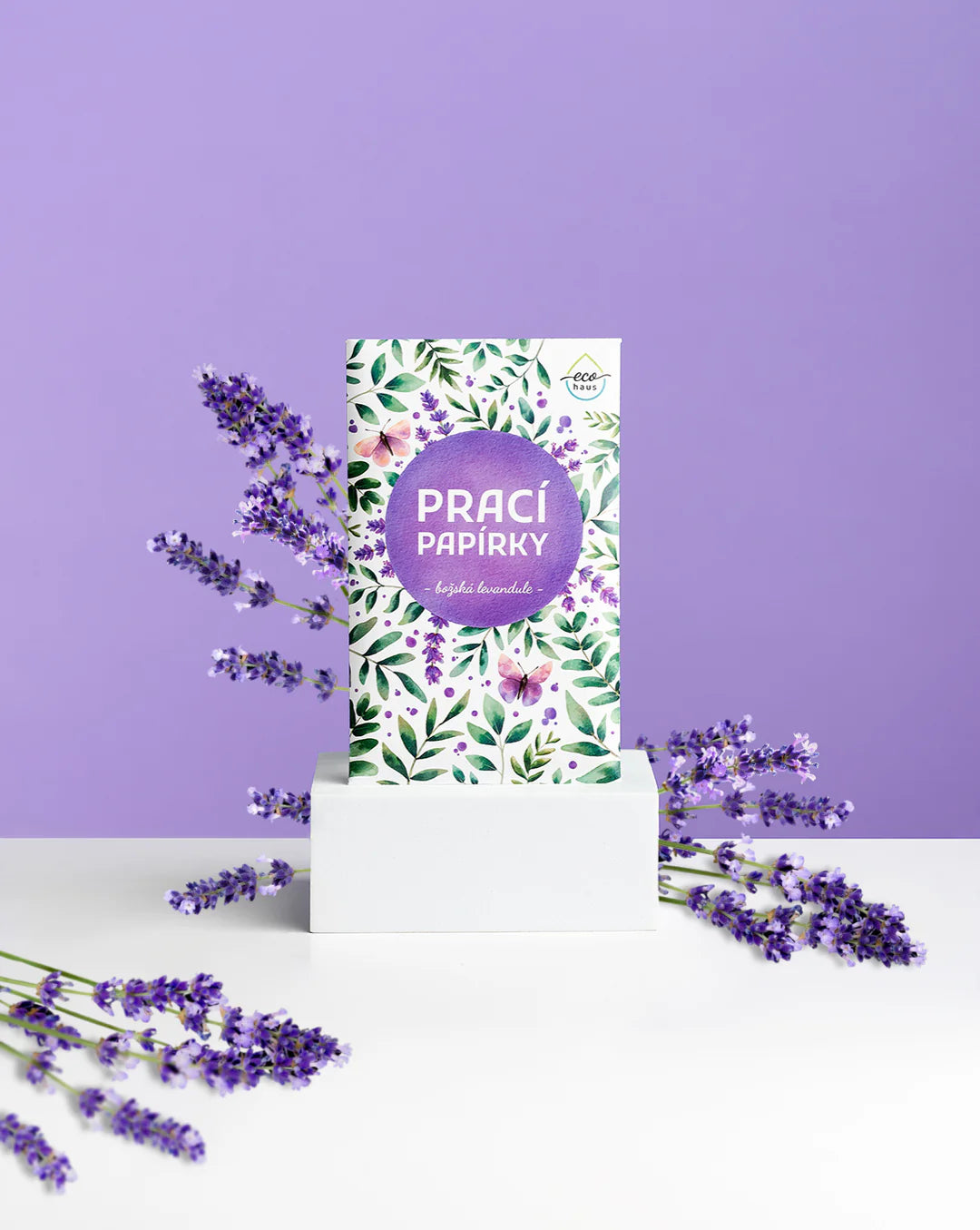 Prací papírky Božská levandule (5 ks) – EcoHaus