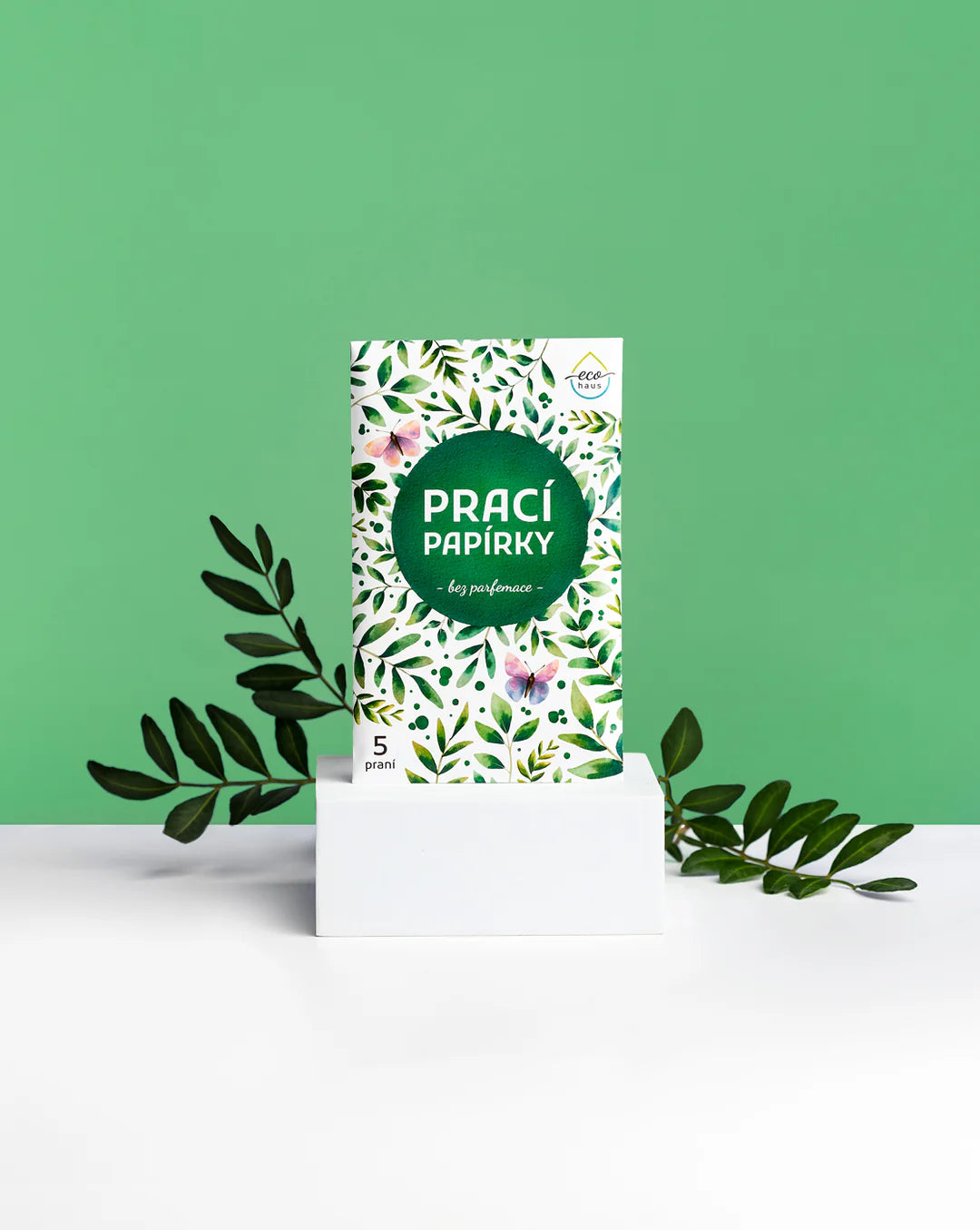 Prací papírky Bez parfemace (5 ks) – EcoHaus