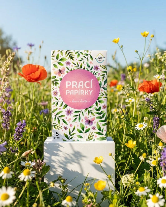 Prací papírky Luční kvítí (5 ks) – od EcoHaus